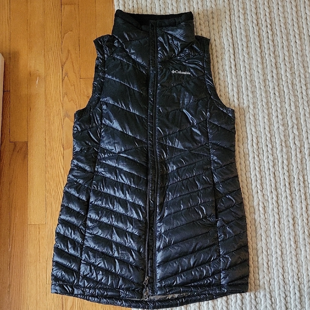 Columbia Omni-Heat Women Joy Peak II Long Vest Large